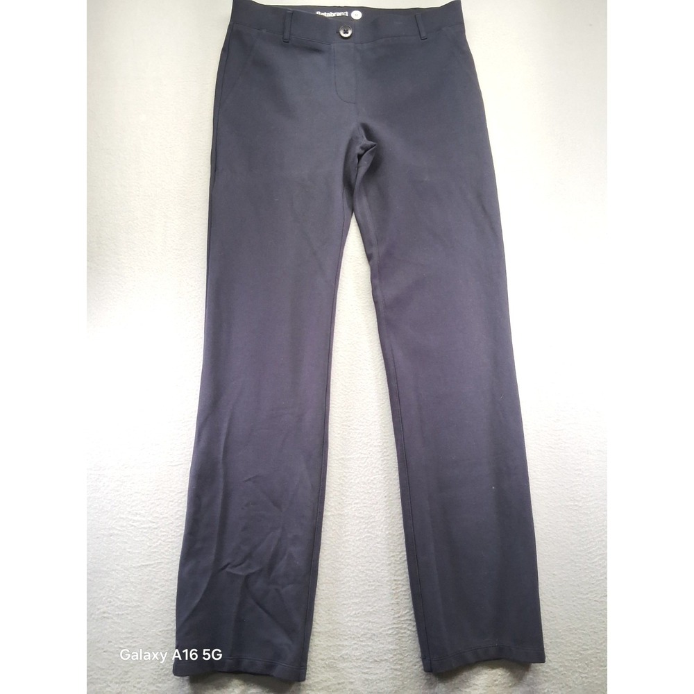 Betabrand Classic Dress Pants- Yoga Pants Womens Size Medium Navy Blue Gorpcore